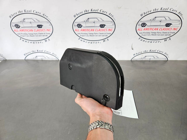 1988-96 C4 Corvette Ebrake Emergency Brake Cover Bezel Panel, Black, #100518790