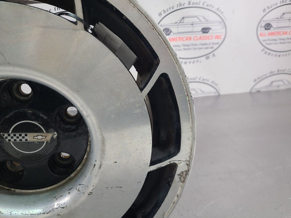 1984-85 C4 Corvette Factory 16 x 9.5 Rear Wheel, Left LH Driver Side, #140855415