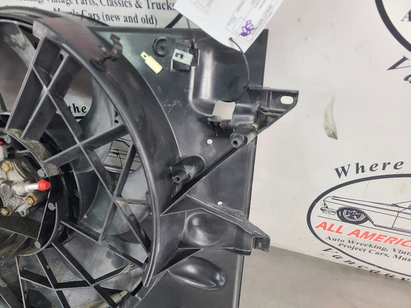 2002 Ford Thunderbird Radiator Cooling Fan Assembly w/ Hydraulic Pump - OEM3