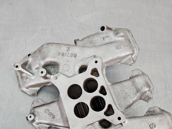 1956 Oldsmobile 88 324, 4 Barrel Intake Manifold, Bead Blasted, Cast #567184 OEM5