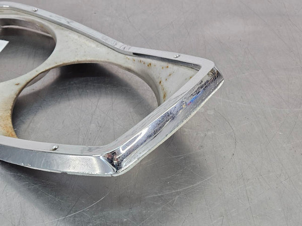1965 Ford Galaxie Headlight Lamp Surround Bezel Trim, Chrome, Left Driver Side8