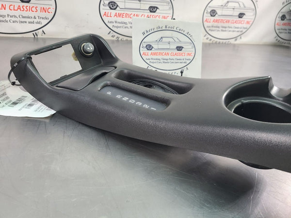 2002 Firebird Automatic Transmission Shifter Console Upper Plate Bezel Trim 9