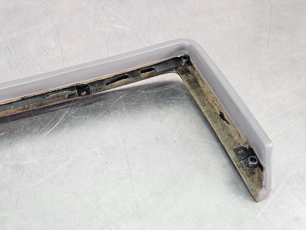 1993 Chevy Suburban Front Dash Upper Instrument Cluster Hood Trim, Gray - OEM10