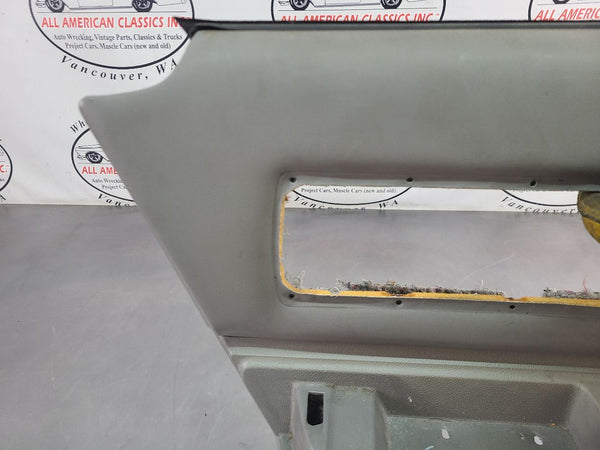 1994-96 Impala SS Driver Left Rear Door Trim Panel Bare Assembly, Gray - OEM4