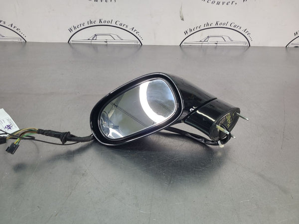2006-13 C6 Corvette Side View Mirror Assembly, Black, Left Drivers Side, DD00
