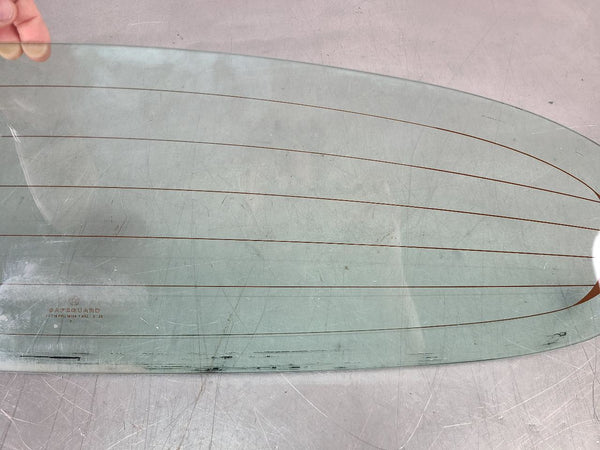 1997-2002 Plymouth Prowler Rear Roof Back Glass Assembly - OEM2