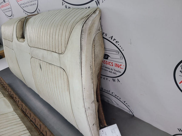 1961-64 Impala 2 Door Hardtop Rear Seat Upper and Lower Cushions - OEM12