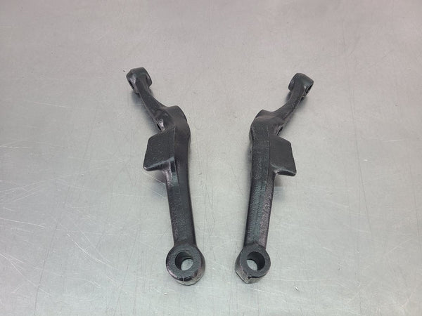 1957 Chevrolet Car Steering Arm Pair, OEM GM, #3737215 & #3737216, Restored0