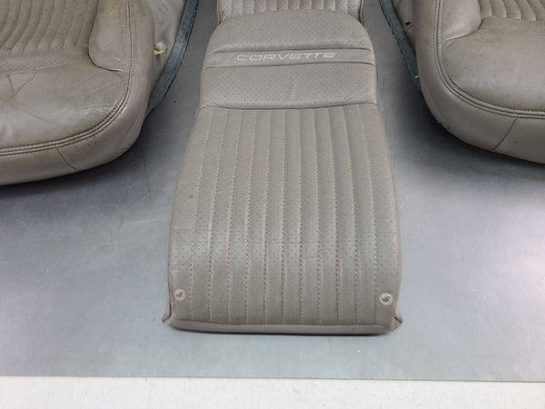 1999-04 C5 Corvette Sport Seat Cushion Cover Set, Right and Left Complete - OEM9
