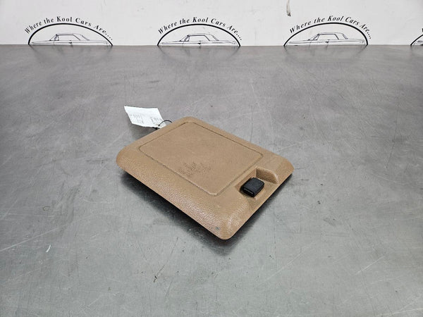 1980-91 Ford F250 Pickup Truck Upper Center Console Lid, Tan / Brown - OEM0
