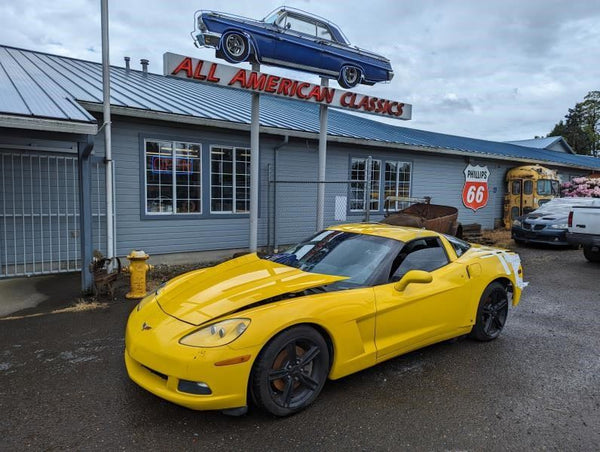 2008-10 C6 Corvette 5 Double Spoke Factory Wheel QG6, Rear, 19x10, OEM15