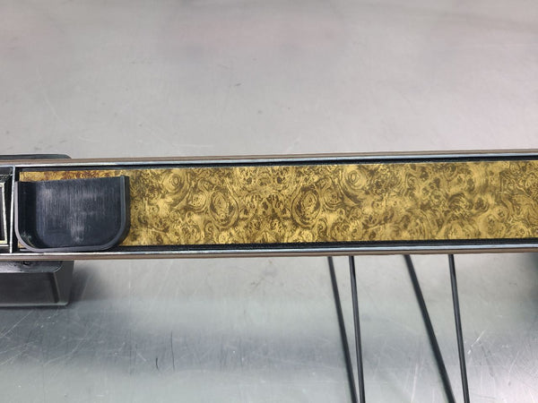 1981-91 Chevy Suburban Woodgrain Dash Bezel Applique Trim Panel Insert, w/ A/C4