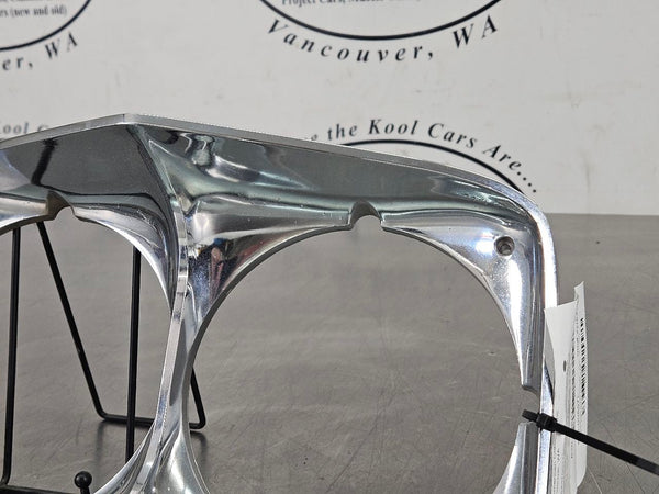 1970 Impala Chrome Headlight Head Lamp Bezel Trim Surround Left Driver Side, OEM2