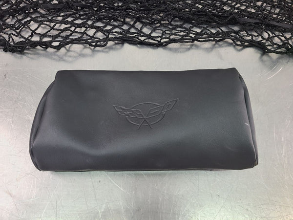 1997-04 C5 Corvette Factory Rear Trunk Hatch Shade Cover / Cargo Net w/ Case1