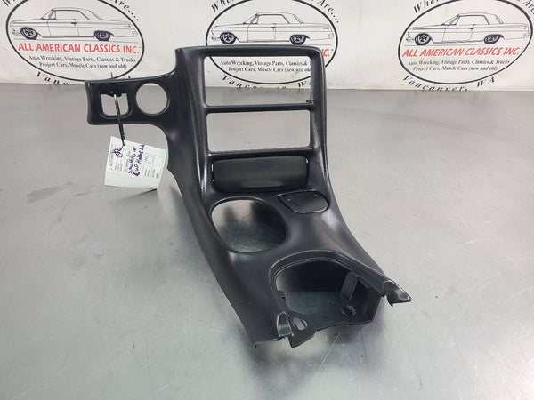 1997-04 C5 Corvette Front Dash / Radio Surround Bezel Trim, Black - OEM0