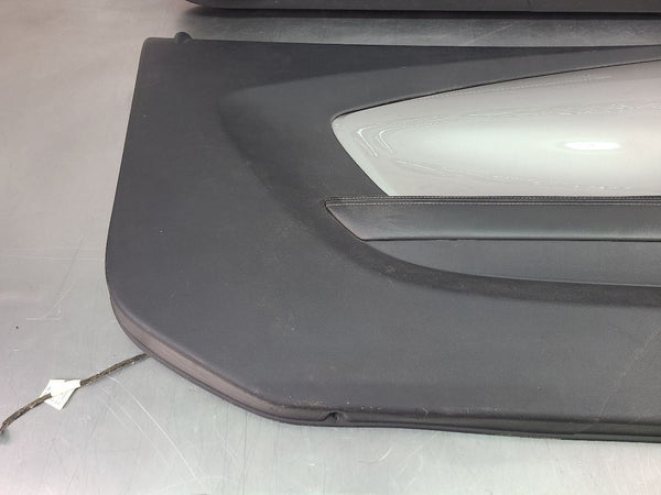 2010-15 Camaro SS Silver Door Trim Panel Pair w/ Ambient Lighting - OEM13