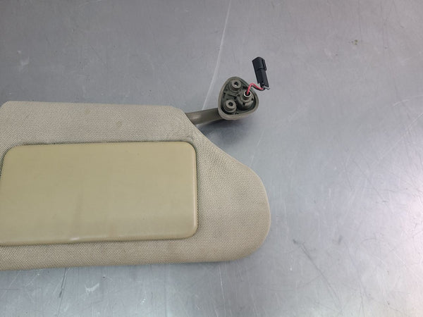 2004-05 Cadillac XLR Front Sun Visor Pair, Left / Right, Shale - OEM1