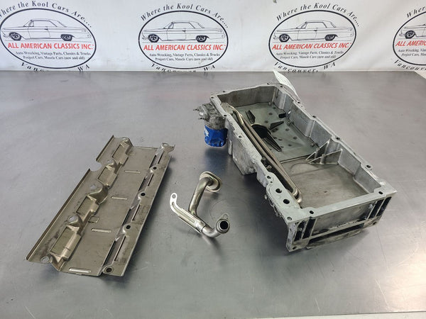 2004-06 GTO LS Front Sump Oil Pan Assembly w/ Tray, Pickup Tube - OEM0