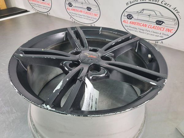 2008-10 C6 Corvette 5 Double Spoke Factory Wheel QG6, Front, 18x8.5, OEM9