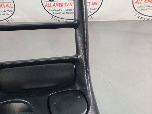 1997-04 C5 Corvette Front Dash / Radio Surround Bezel Trim, Black - OEM6