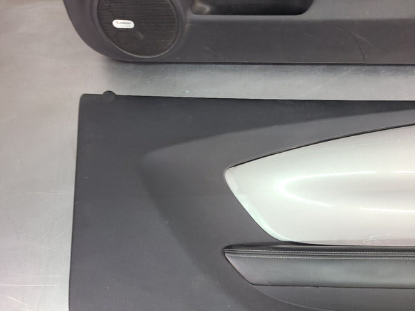 2010-15 Camaro SS Silver Door Trim Panel Pair w/ Ambient Lighting - OEM12