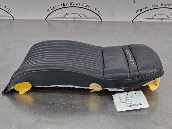 1997-04 C5 Corvette Front Sport Seat Upper Center Insert Cushion / Cover - OEM5