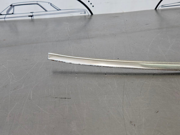 1969 Impala, Caprice, Back of Hood Moulding Trim Strip - OEM1