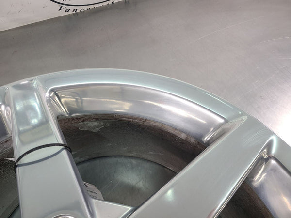 2005-07 C6 Corvette Aluminum 5 Spoke Wheel, Polished QG7, Rear 19x10 - OEM6