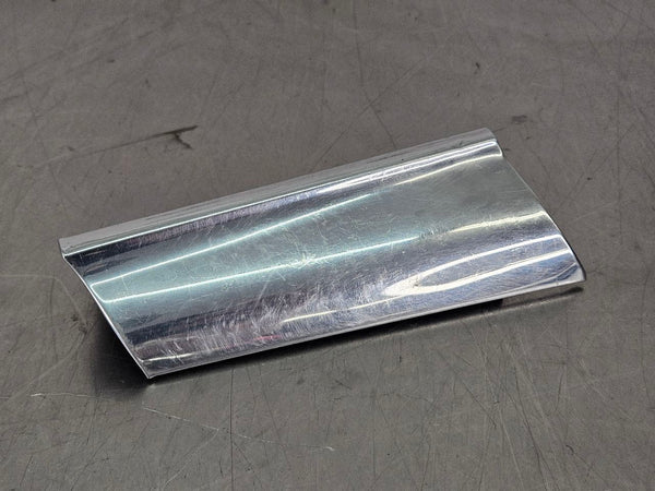1957 Chevrolet Gas Door Stainless Steel Fuel Filler Door Trim - OEM3
