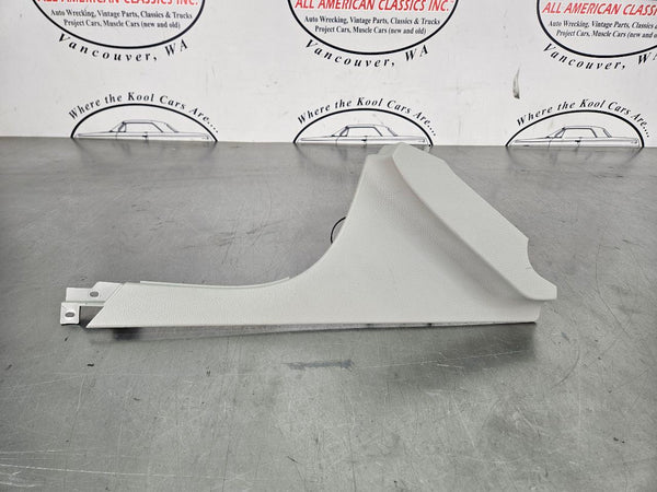 2005-13 C6 Corvette Console Side Trim Porkchop Panel, Gray, #15884728 - OEM0