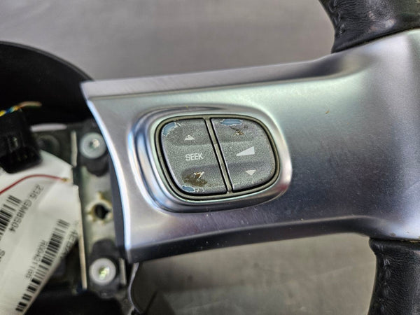 2003-06 Chevy SSR Steering Wheel Assembly w/ Control Buttons, Silver Satin - OEM5