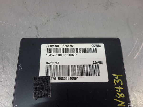 1998-99 C5 Corvette F45 Electronic Suspension Control Module, Trunk, #162657611