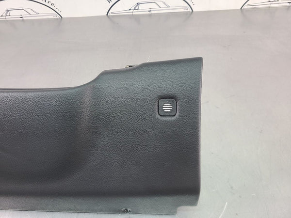 2005-13 C6 Corvette Knee Bolster Lower Dash Panel, Black - OEM4