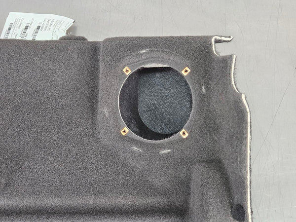2005-13 C6 Corvette Convertible Rear Trunk Speaker Carpet Panel - OEM6