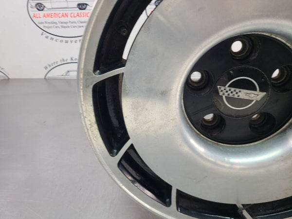 1984-85 C4 Corvette Factory 16 x 8.5 Front Wheel, Left LH Driver Side, #140469275