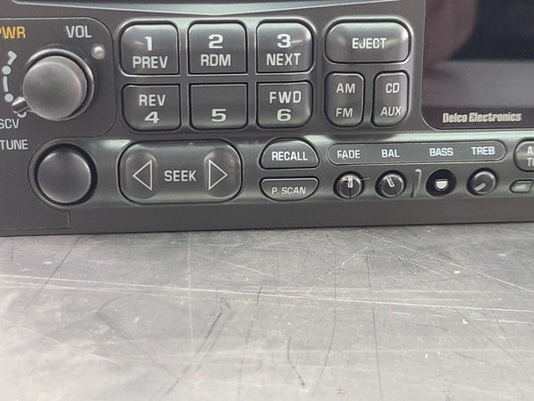 1997-99 C5 Corvette AM / FM Radio Headunit Assembly, #16257601 - OEM GM4
