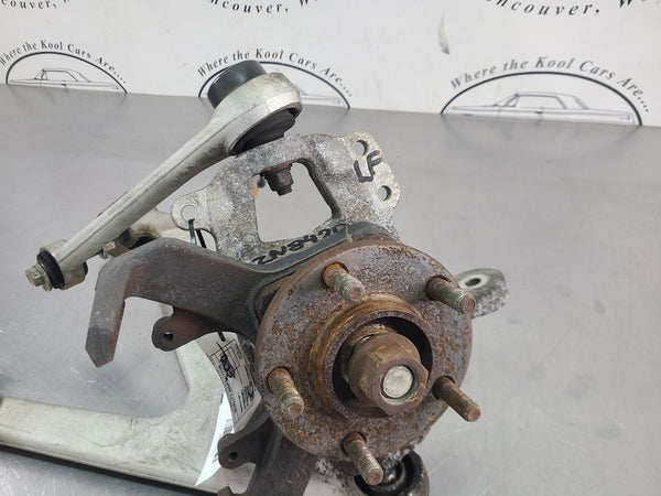 2000-02 Plymouth Prowler Left Driver Side Front Knuckle w/ Control Arms1