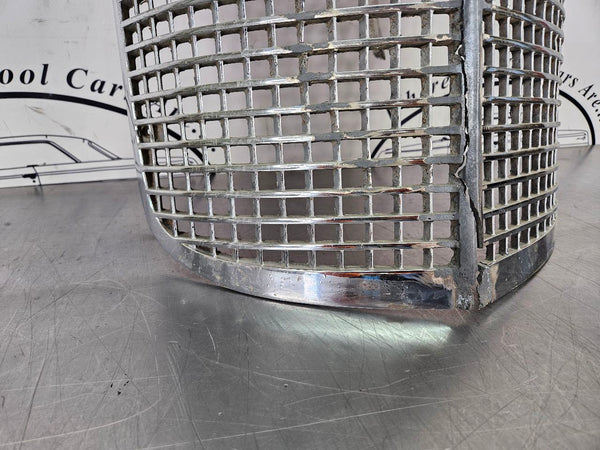 1938 Cadillac LaSalle Front Grille w/ V8 Badge, Damaged, Wall Hanger Art9