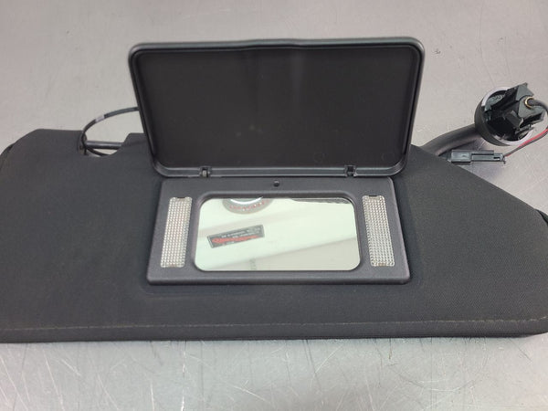2005-13 C6 Corvette Front Sun Visor, Black, Right Passenger Side RH - OEM5