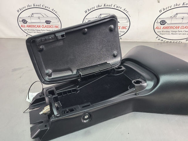 1997-04 C5 Corvette Center Console Assembly, Base w/ Lid, Black, Nice! - OEM16