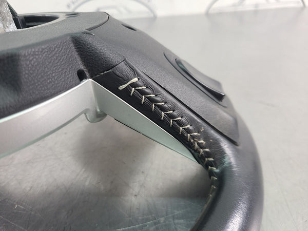 2010 Camaro Factory Black Leather Steering Wheel w/ Silver Accent - OEM22