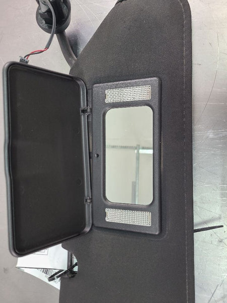 2005-13 C6 Corvette Right Passenger Side Sun Visor Assembly, Black, RH - OEM3