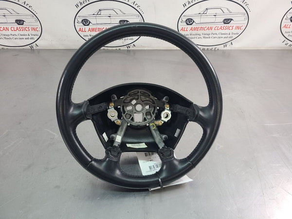 1997-04 C5 Corvette Steering Wheel Assembly, Black, Bare - OEM0