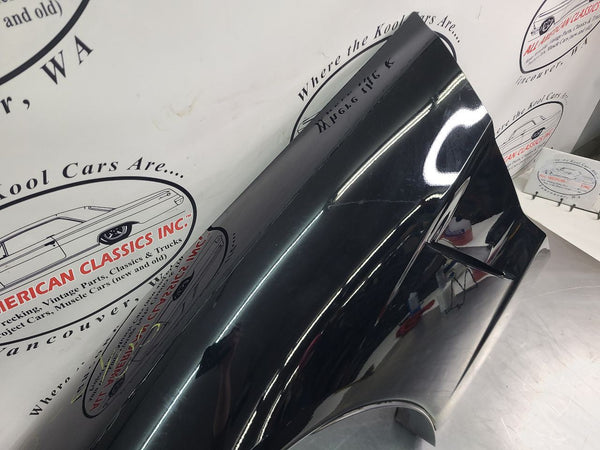 2005-13 C6 Corvette Front Fender Assembly, Left Driver Side, Black - OEM5