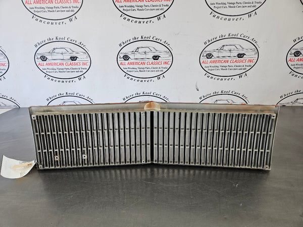 1980 Chevrolet El Camino, Malibu Front Chrome Grille Assembly - OEM GM10