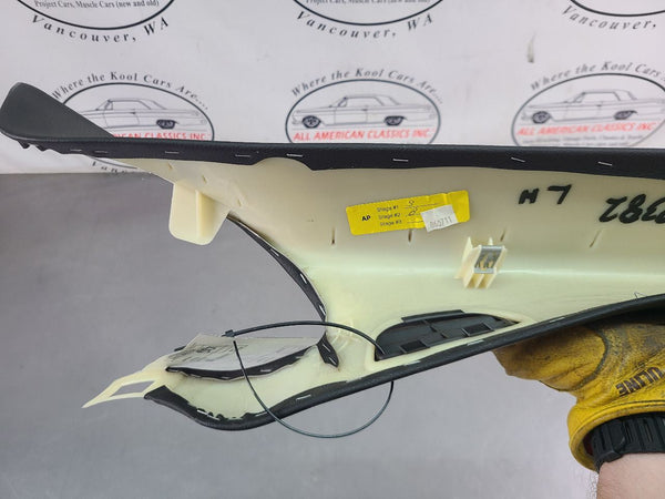 2005-13 C6 Corvette Left Driver Side Interior A-Pillar Moulding Trim Panel - OEM10