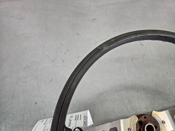 1977 Gremlin AMX AMC 3-Spoke Steering Wheel, Bare, Black - OEM8