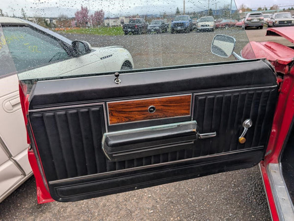 1969 Impala, Caprice, Back of Hood Moulding Trim Strip - OEM18