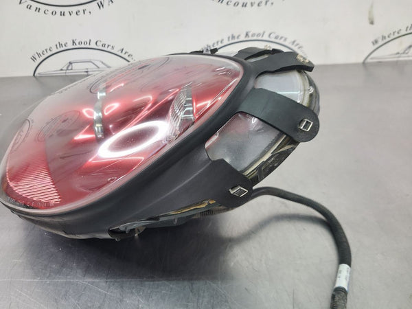 2005-07 C6 Corvette Headlight Head Lamp Assembly, Left Driver, Magnetic Red 86U17