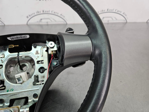 2005-13 C6 Corvette Factory Steering Wheel w/ Paddle Shifters, Black, Nice!4